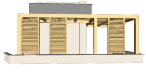 Tettoia Modello Mix Brise Soleil 01